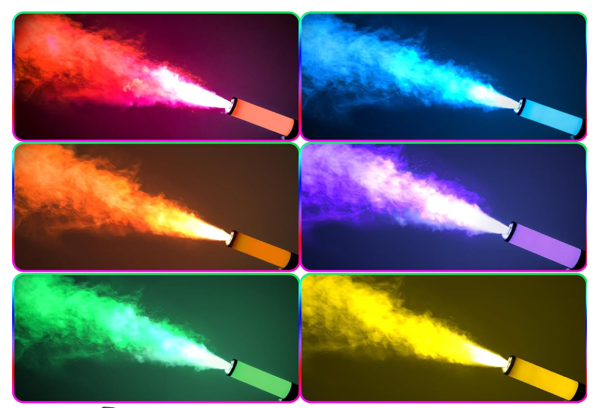 Handheld Portable CO2 Jet Machine LED Spray Cannon Gun